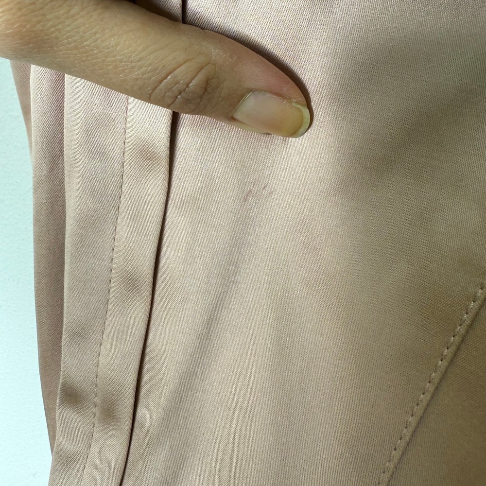Guess by Marciano Blush Pink Satin Cap Sleeve Sheath Dress‎ Size 6 - Picture 7 of 7